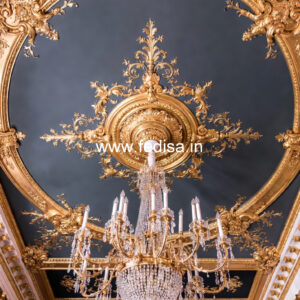 European Classic Ceiling Guest Room Pop Design Plus Minus No-1753