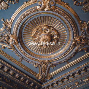 European Classic Ceiling False Ceiling Design For Office Cabin No-1754