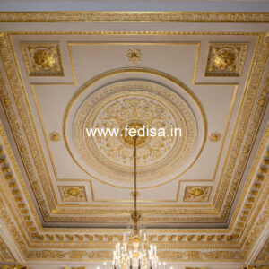 European Classic Ceiling Round Shaped False Ceiling Design No-1766
