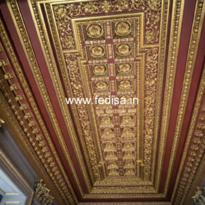 European Classic Ceiling Gypsum Ceiling Round Design No-1779
