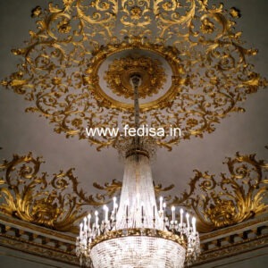 European Classic Ceiling Coffee Shop Ceiling Design No-1791