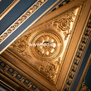 European Classic Ceiling Gypsum Ceiling Bedroom Design No-1822