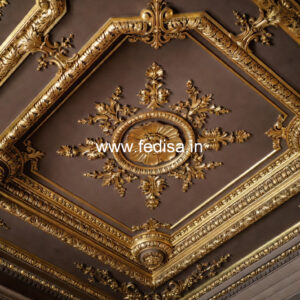European Classic Ceiling Pvc Ceiling Bedroom Design No-1841
