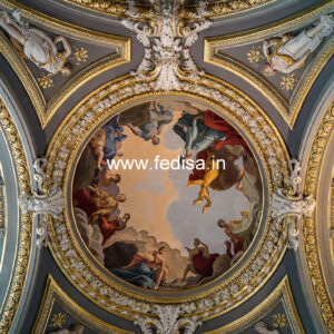 European Classic Ceiling Gray Ceiling Design No-1842