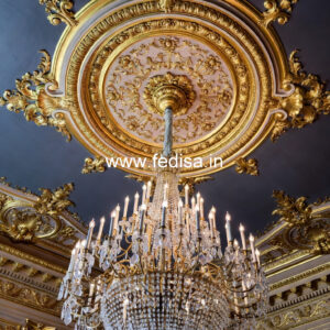 European Classic Ceiling Rectangle False Ceiling Design No-1849