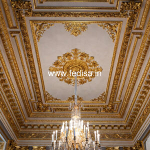 European Classic Ceiling White False Ceiling Design No-1865