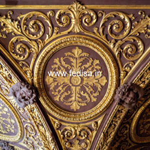 European Classic Ceiling 12 By 12 Room Pop Design No-1922