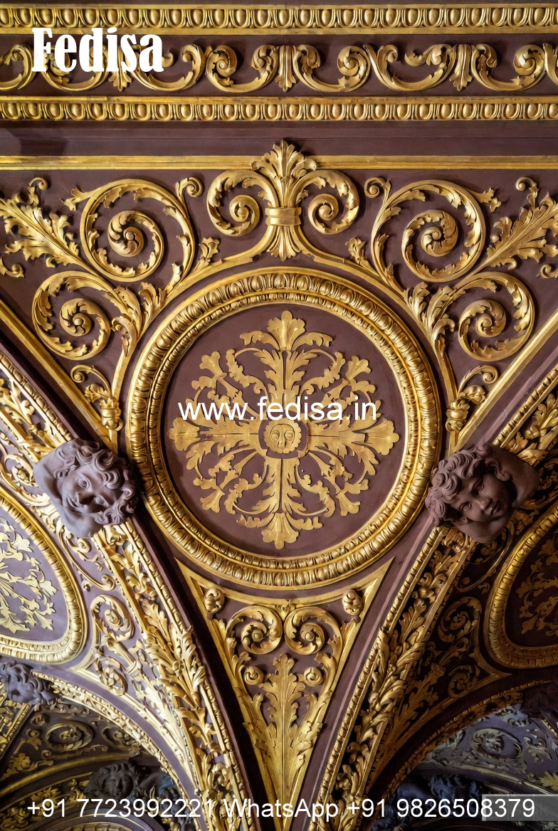 European Classic Ceiling 12 By 12 Room Pop Design No-1922