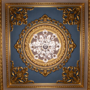 European Classic Ceiling Low Ceiling Interior Design No-1924