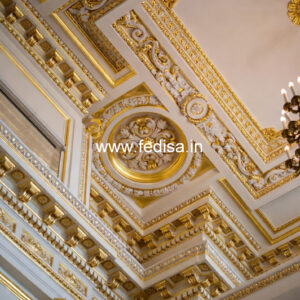 European Classic Ceiling Roof Ceiling Pop Design No-1925