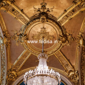 European Classic Ceiling Pvc Ceiling Design For Drawing Room No-1944