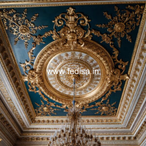 European Classic Ceiling Gypsum Room Design No-1952