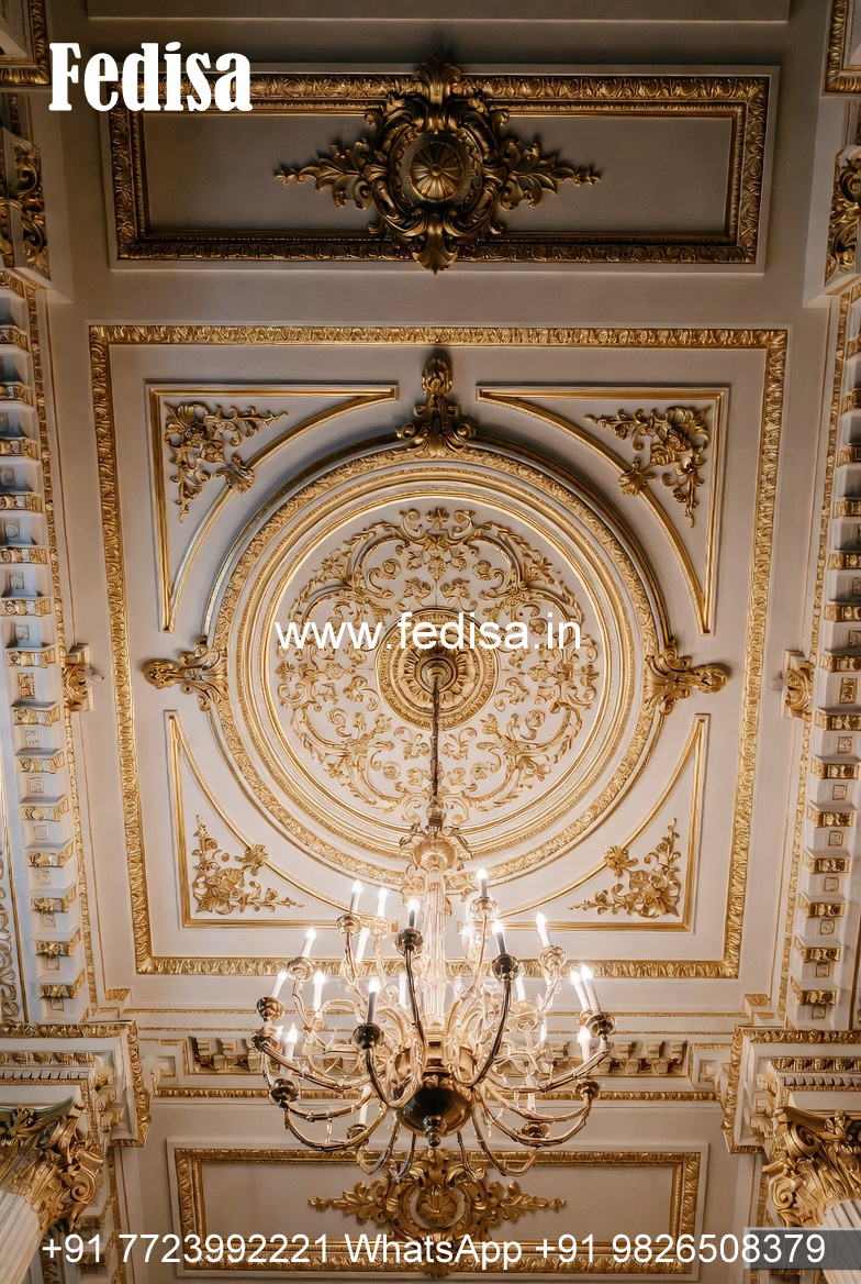 European Classic Ceiling Drawing Room Roof Design No-1968