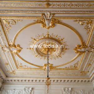 European Classic Ceiling Salon False Ceiling Design No-2014