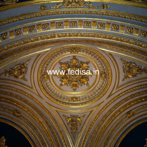 European Classic Ceiling High Ceiling Living Room Wall Decor No-2016