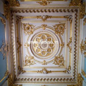 European Classic Ceiling Ceiling Fan In Living Room Ideas No-2025