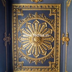 European Classic Ceiling Duplex Hall Pop Design No-2033