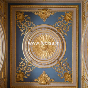 European Classic Ceiling Study Room Ceiling Design No-2049