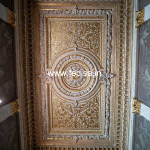 European Classic Ceiling High Ceiling Bedroom Design No-2060