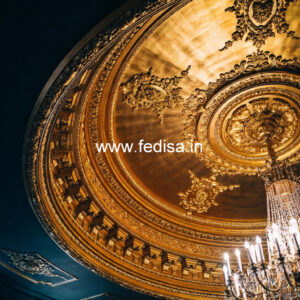 European Classic Ceiling Flower False Ceiling Design No-2090