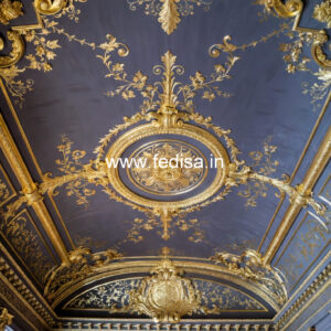 European Classic Ceiling False Ceiling For L Shaped Living Room No-2101