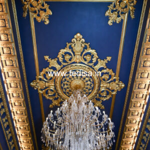 European Classic Ceiling Gypsum Ceiling Lighting Ideas No-2102