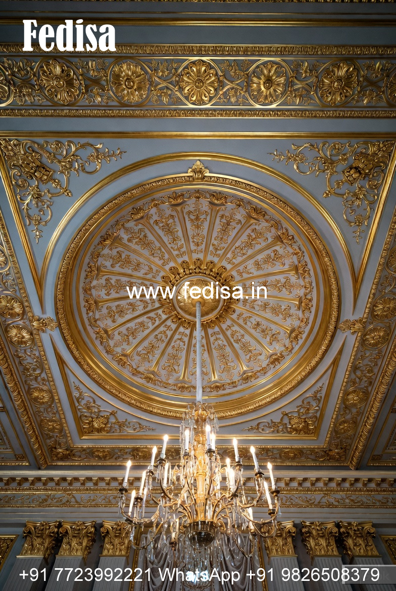 European Classic Ceiling Four Ceiling Design Bedroom No-2104
