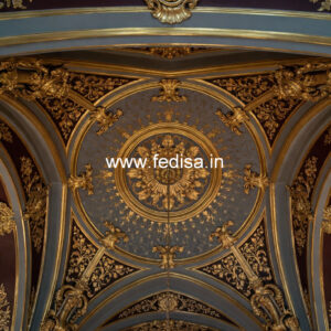 European Classic Ceiling Interior Roof Design For Living Room No-2121