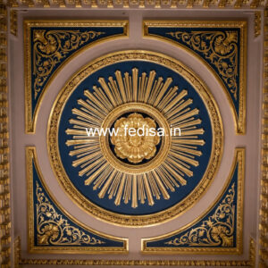 European Classic Ceiling Pop Hall Design Plus Minus No-2136