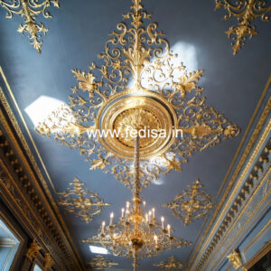 European Classic Ceiling Roof Ceiling Paint Design No-2138