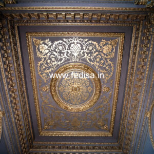 European Classic Ceiling Banquet Hall False Ceiling Design No-2146