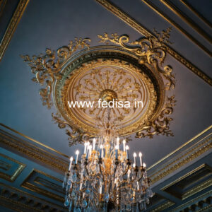 European Classic Ceiling Bedroom Simple Pop Design No-2155