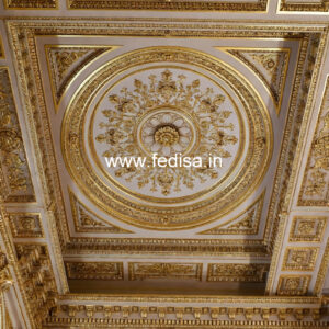 European Classic Ceiling False Ceiling Hall Design 2026 No-2170