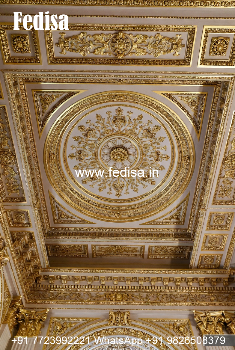 European Classic Ceiling False Ceiling Hall Design 2026 No-2170
