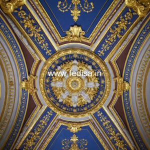 European Classic Ceiling Flat False Ceiling Design No-2180