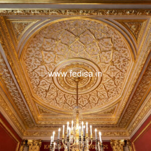 European Classic Ceiling Plain False Ceiling Design For Hall No-2191