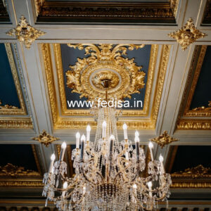 European Classic Ceiling False Ceiling Design With Beam No-2233