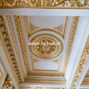 European Classic Ceiling Simple Pop Corner Design No-2243