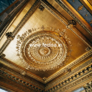 European Classic Ceiling Gypsum Ceiling Corner Design Price No-2254