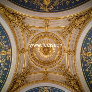 European Classic Ceiling Stair Lobby Ceiling Design No-2259