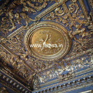 European Classic Ceiling Pvc Ceiling Hall Design No-2286