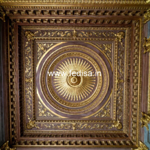 European Classic Ceiling Pop Design For Rectangular Room No-2313