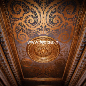 European Classic Ceiling Pop Hall Design Latest No-2329