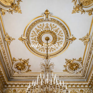 European Classic Ceiling Cnc Jali Ceiling Design No-2335