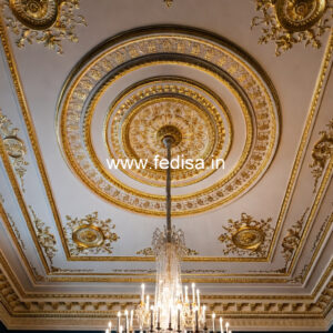 European Classic Ceiling Pop Design For Puja Room No-2367