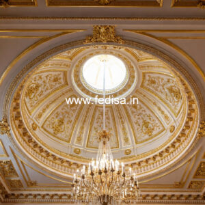 European Classic Ceiling Wooden False Ceiling For Living Room No-2381