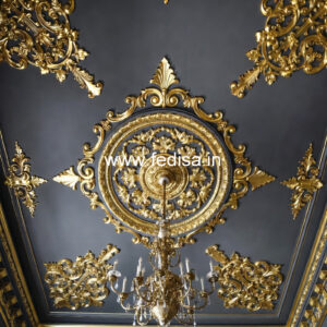 European Classic Ceiling Roof Pvc Panel Design No-2395