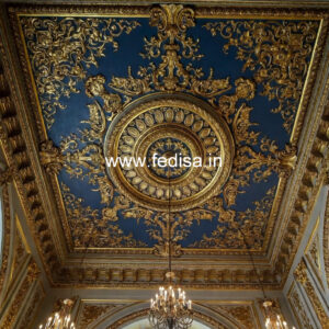 European Classic Ceiling Portico False Ceiling Design No-2454