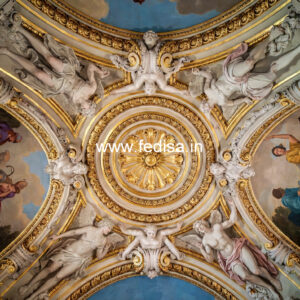 European Classic Ceiling Down Ceiling Design For Office No-2619