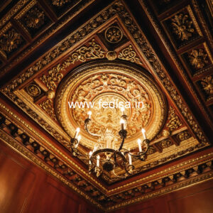 European Classic Ceiling Ceiling Pop Design Small Hall Latest No-2639